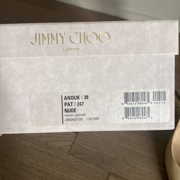 Jimmy Choo Nude Anouk Nude Pump Heels - Picture 2 of 6